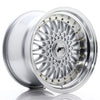 JR Wheels JR9 Silver w/Machined Lip