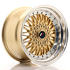 JR Wheels JR9 Gold w/Machined Lip