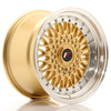 JR Wheels JR9 Gold w/Machined Lip