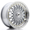 JR Wheels JR9 Silver w/Machined Lip