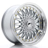 JR Wheels JR9 Silver w/Machined Lip