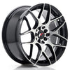 JR Wheels JR18 Gloss Black Machined