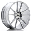 JR Wheels JR21 Silver Machined