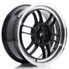 JR Wheels JR7 Gloss Black w/Machined Lip