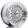 JR Wheels JR9 Silver w/Machined Lip