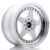 JR Wheels JR6 White w/Machined Lip