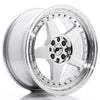 JR Wheels JR6 Silver Machined Face