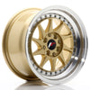 JR Wheels JR26 Gold w/Machined Lip