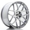 JR Wheels JR18 Silver Machined