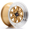 JR Wheels JR31 Gold w/Machined Lip