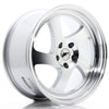 JR Wheels JR15 Machined Silver