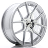 JR Wheels JR30 Silver Machined Face