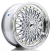 JR Wheels JR9 Silver w/Machined Lip