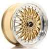 JR Wheels JR9 Gold w/Machined Lip