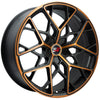 SPACWHEELS SW29 BLACK FACE GOLD