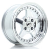 JR Wheels JR6 Silver Machined Face