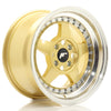 JR Wheels JR6 Gold w/Machined Lip