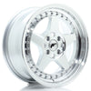 JR Wheels JR6 Silver Machined Face