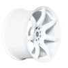 59º North Wheels D-009 Full Gloss White